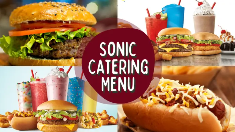sonic catering