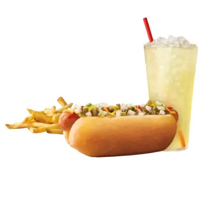 All-American Hot Dog Combo at sonic Drive In menu
