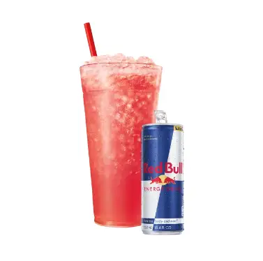 Sonic drink the Blood Orange Recharger with Red Bull
