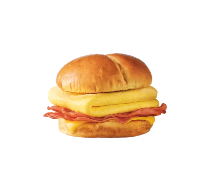 Ham, Egg and Cheese Brioche Breakfast Sandwich
