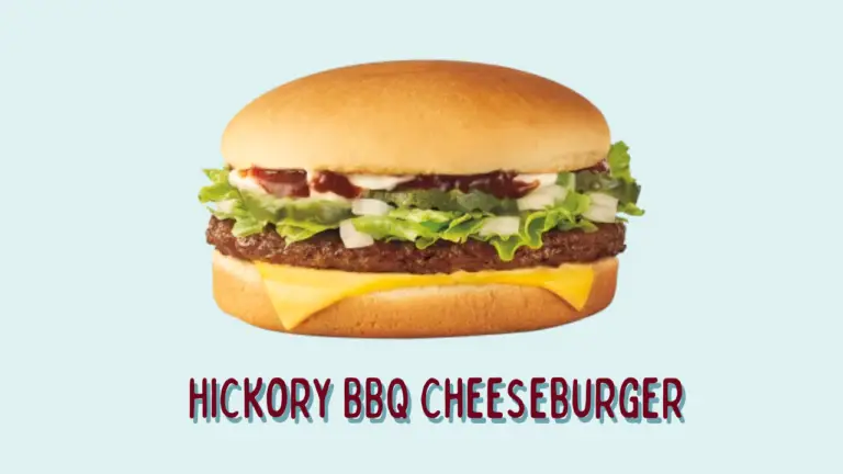Hickory BBQ Cheeseburger