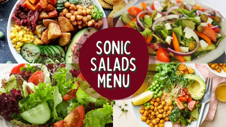 sonic restaurant salads