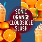 New Sonic Orange Cloudsicle drink